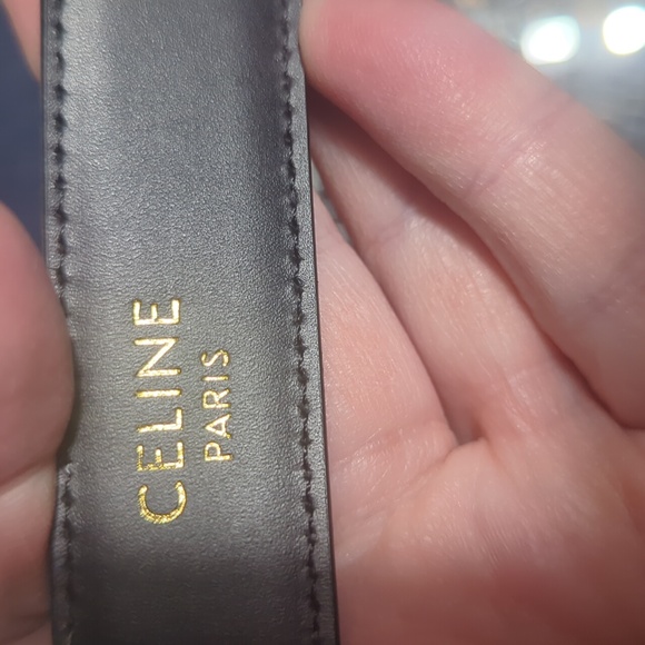 Celine belt 27" to first hole - Picture 6 of 14